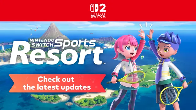 Nintendo Switch Sports Resort official artwork