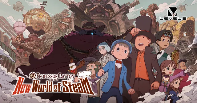 Professor Layton and the New World of Steam official artwork